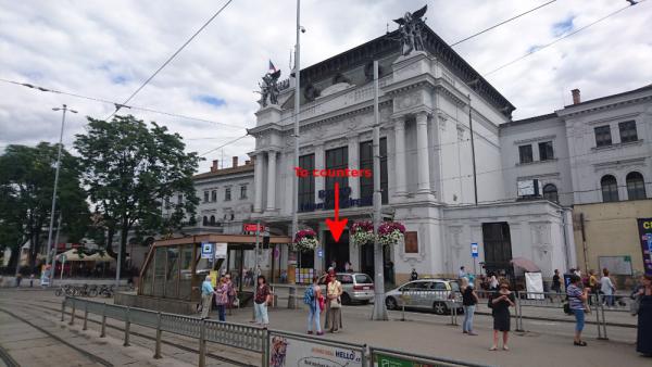 Grand hotel bus station